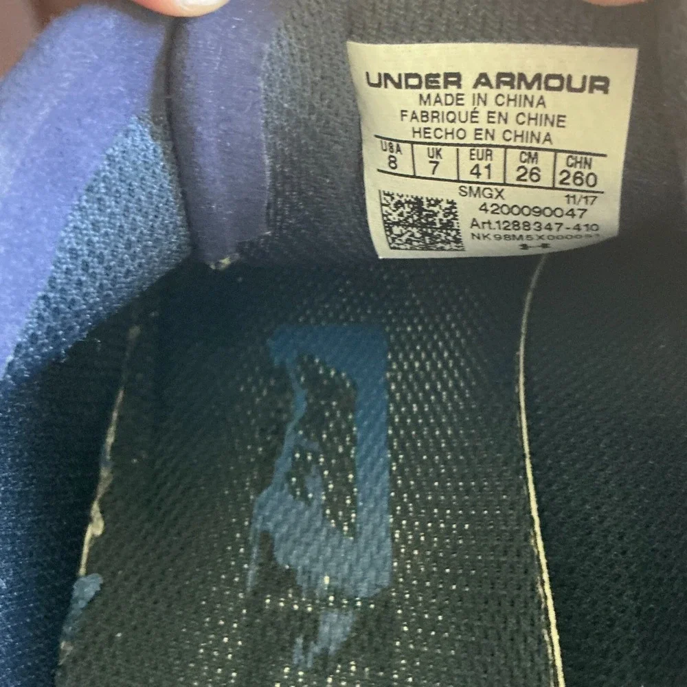 Under Armour charged 24